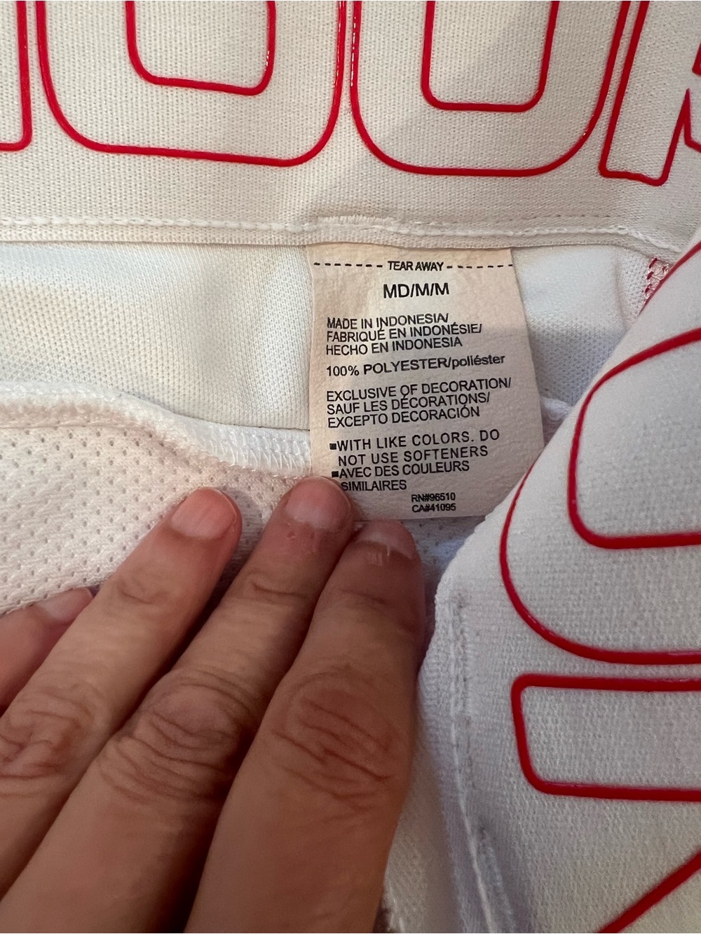 Under Amour White with Red Striped Baseball Pants | Set of 2 | Preowned | Size - Picture 13 of 14